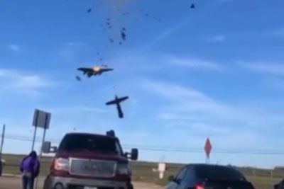 Two Planes Crash During Air Show At Dallas, TX Airport