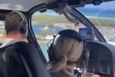 Shocking Footage Of Two Helicopters Colliding In Mid-Air In Brisbane