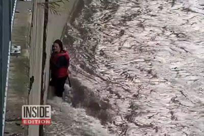 Woman Rescued From River After Trying To Save Friend's Phone