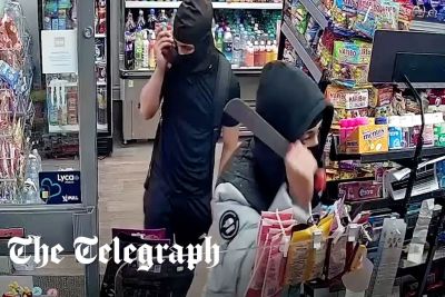 Hero Shopkeeper Traps Machete-Wielding Robbers Inside Shop