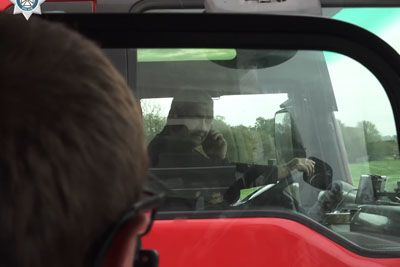 Catching Drivers Using Their Phones With An Undercover Truck