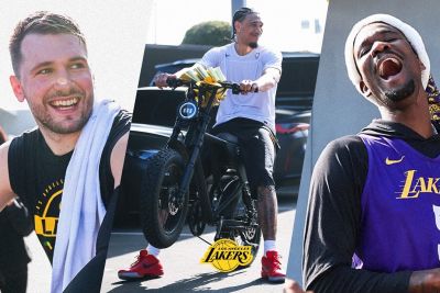 Luka Dončić Bought 100 E-Bikes For The Lakers Players And Staff