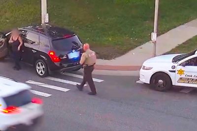 Police officer's quick action saves choking woman