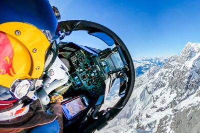 A pilot's dream over the Alps: Red Bull's flight like no other