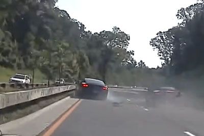 Vince McMahon smashes his Bentley while speeding at 100 mph