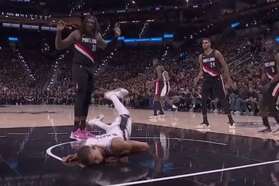 Wembanyama Rattles NBA: Scary Head-First Slam to the Floor