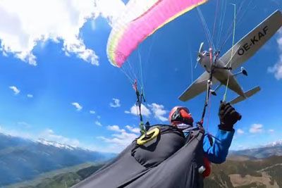 Cessna Crashes Into Paraglider Above Austrian Alps, Woman Survives