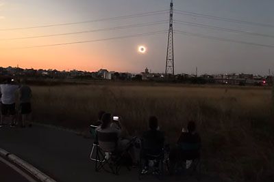 Total Solar Eclipse in Valencia, Spain