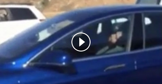 Tesla Model S Driver Caught Sleeping At The Wheel While On Autopilot ...
