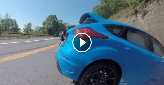 Focus Rs Drifting Crash Outside Of New Paltz Ny Klipland Com