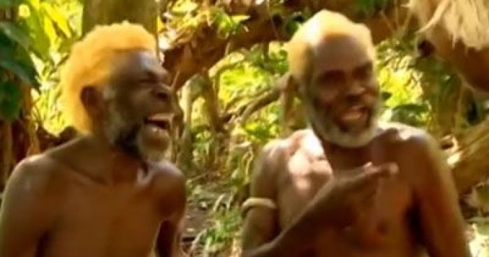 Aborigines Dye Their Hair Blonde The Whole Tribe Has A Wholesome