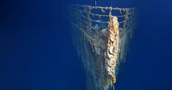 Just Released Footage Shows How Titanic Wreckage Looks After 14 Years ...