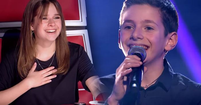 Little Boy Max Sings "Shallow" Song On The Voice Kids | Klipland.com