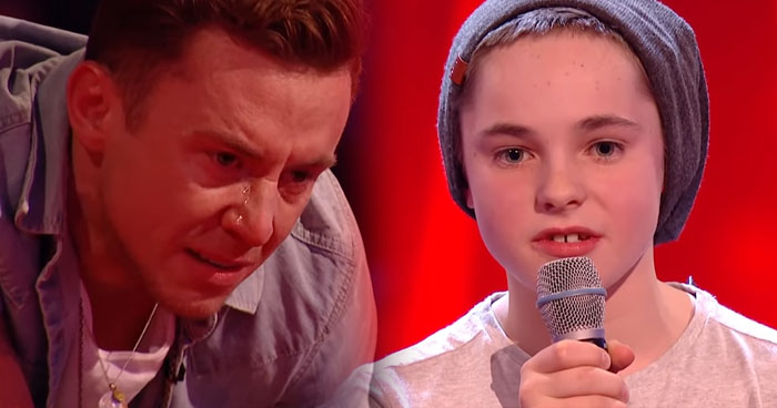 11YearOld Tomos Sings "Piece By Piece" By Kelly Clarkson On The Voice