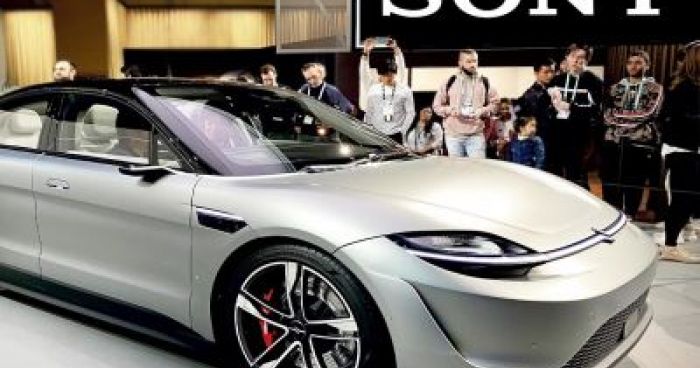 Sony Officially Reveals Car To Beat Tesla | Klipland.com