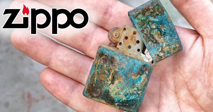 Man Uses $10,000 Worth Of Equipment To Restore $10 Old Lighter ...
