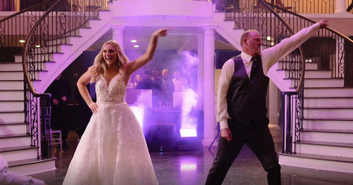 Father Daughter Wedding Dance Turns Into Epic Viral Routine 