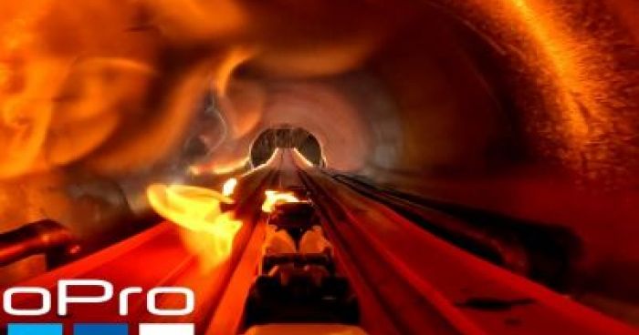 Race Through A Flaming Hot Wheels Track | Klipland.com