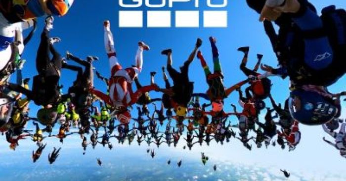 World Record Skydive Captured On Gopro Max2 Klipland