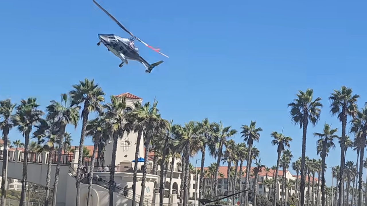5 people were injured in the Huntington Beach helicopter's crash